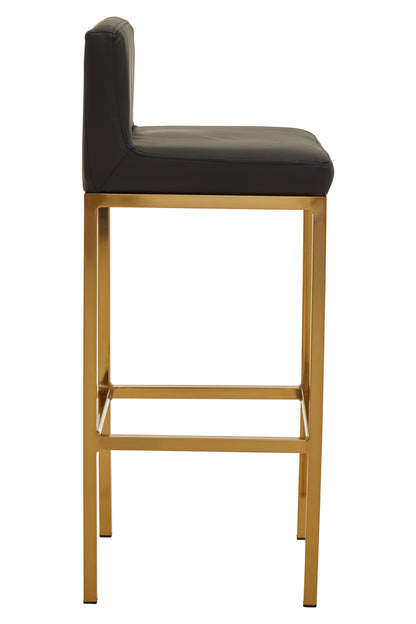 Grosvenor Black And Gold Finish Bar Chair