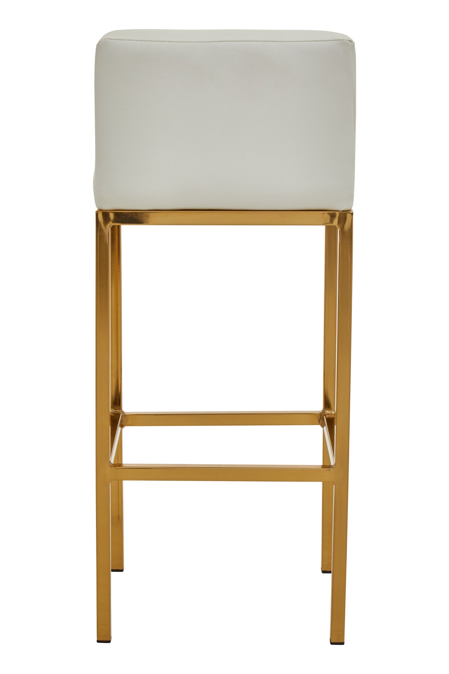 Grosvenor White And Gold Finish Bar Chair