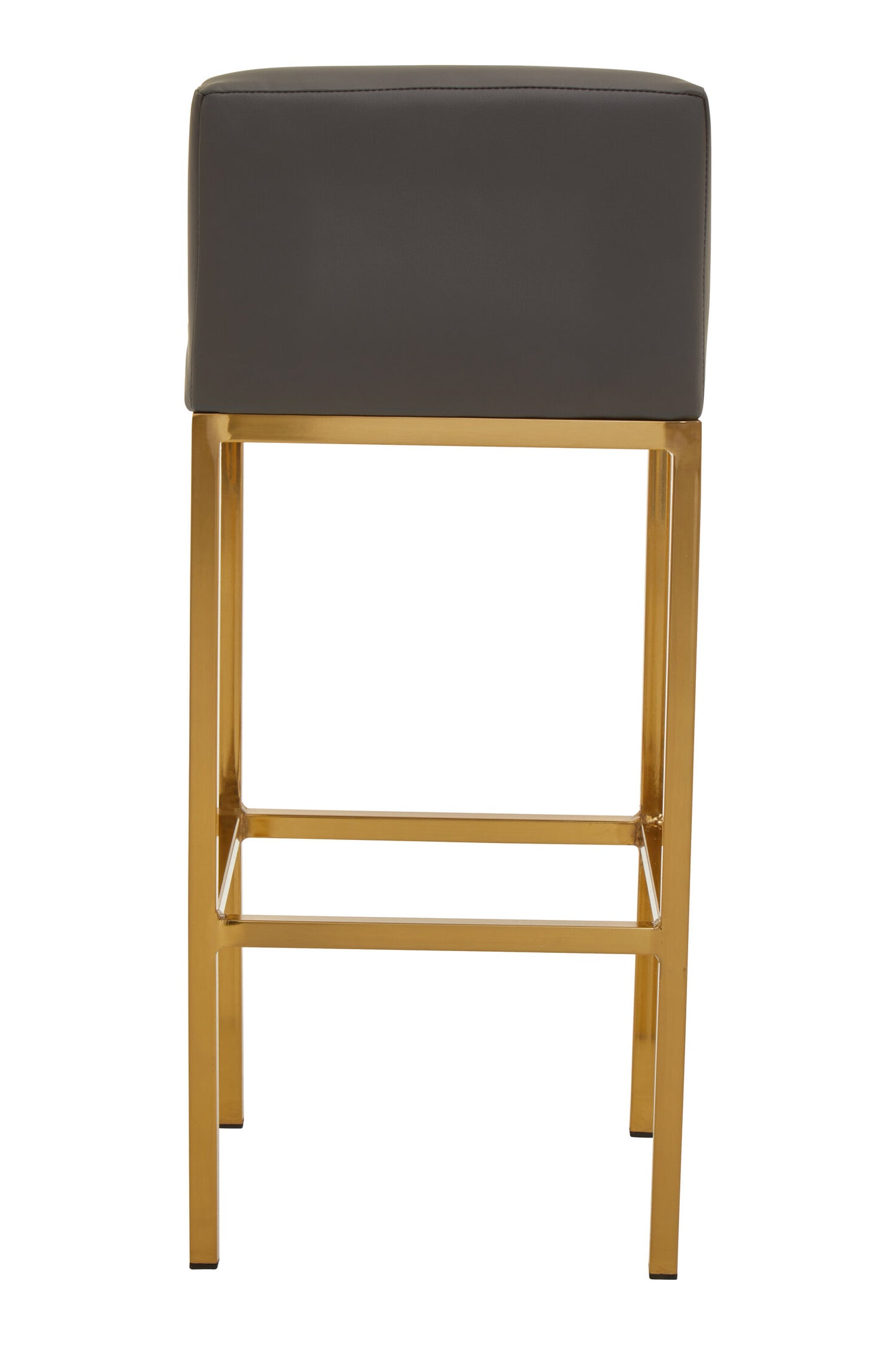 Grosvenor Dark Grey And Gold Finish Bar Chair