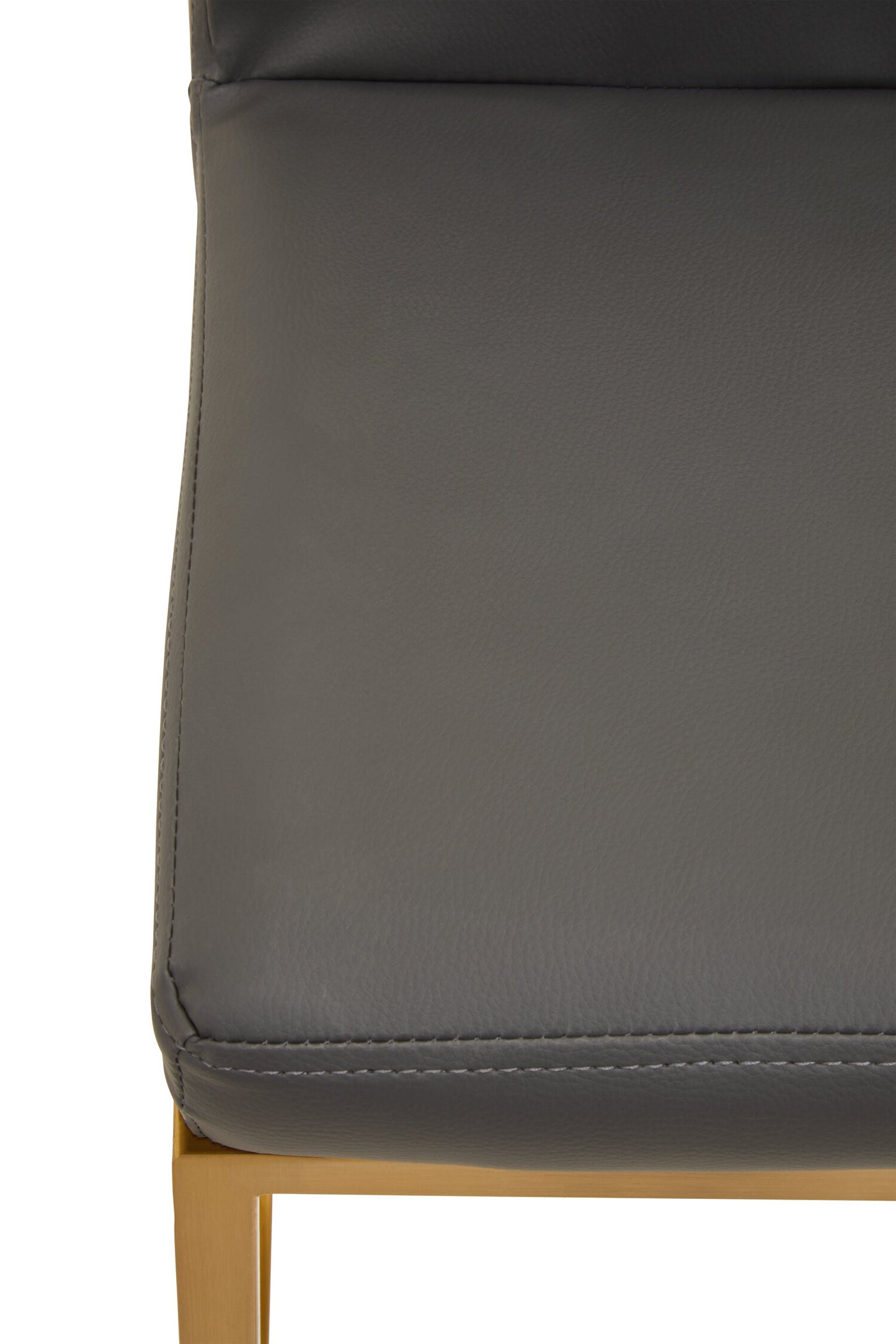 Grosvenor Dark Grey And Gold Finish Bar Chair