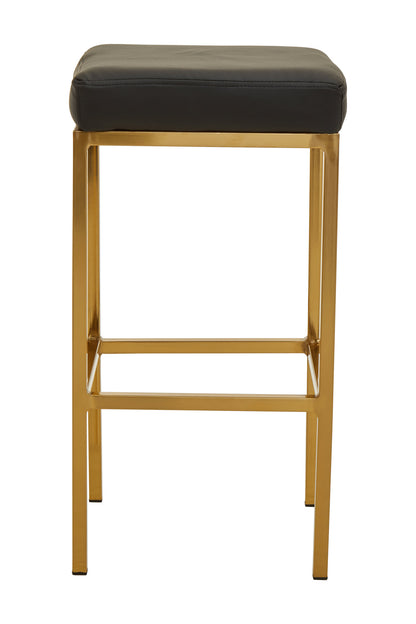 Grosvenor Black And Gold Finish Bar Stool