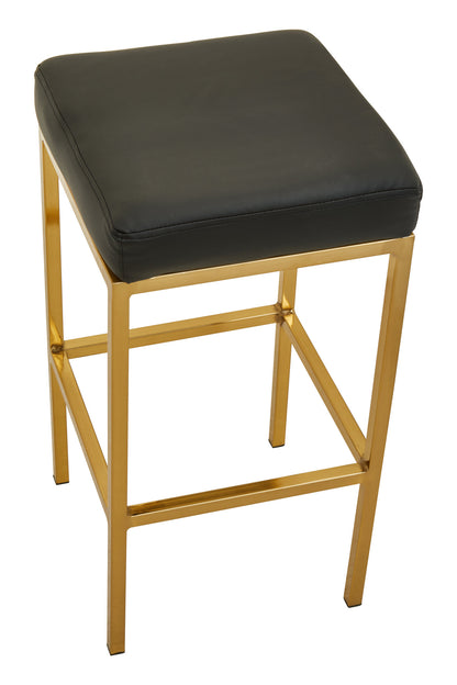 Grosvenor Black And Gold Finish Bar Stool