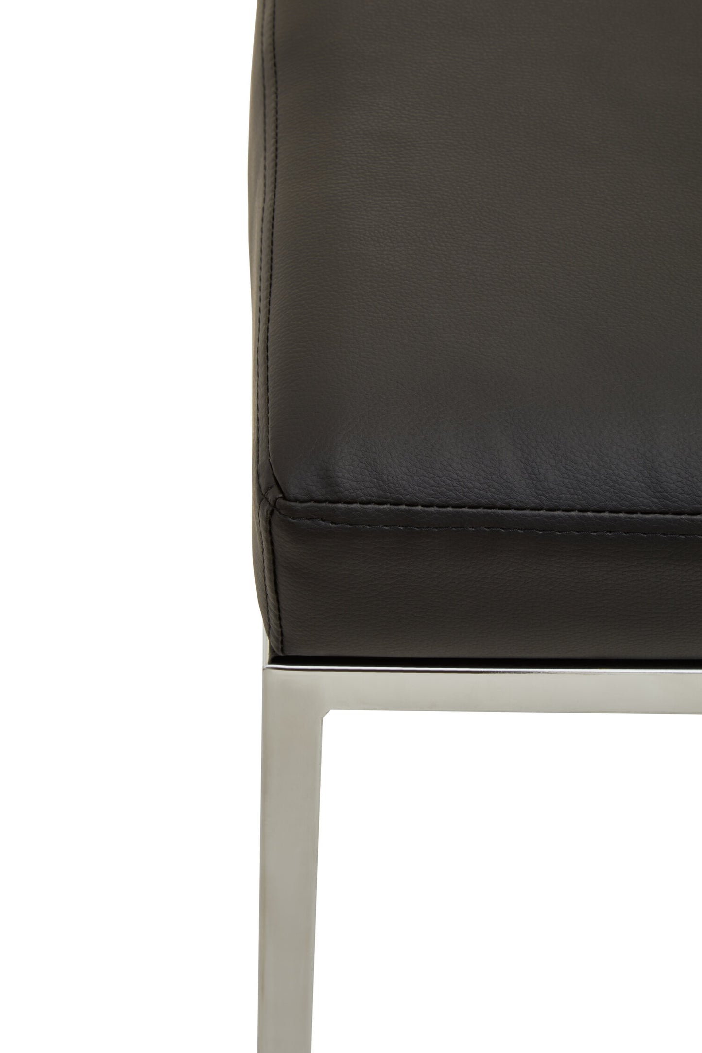 Grosvenor Black And Chrome Finish Bar Stool