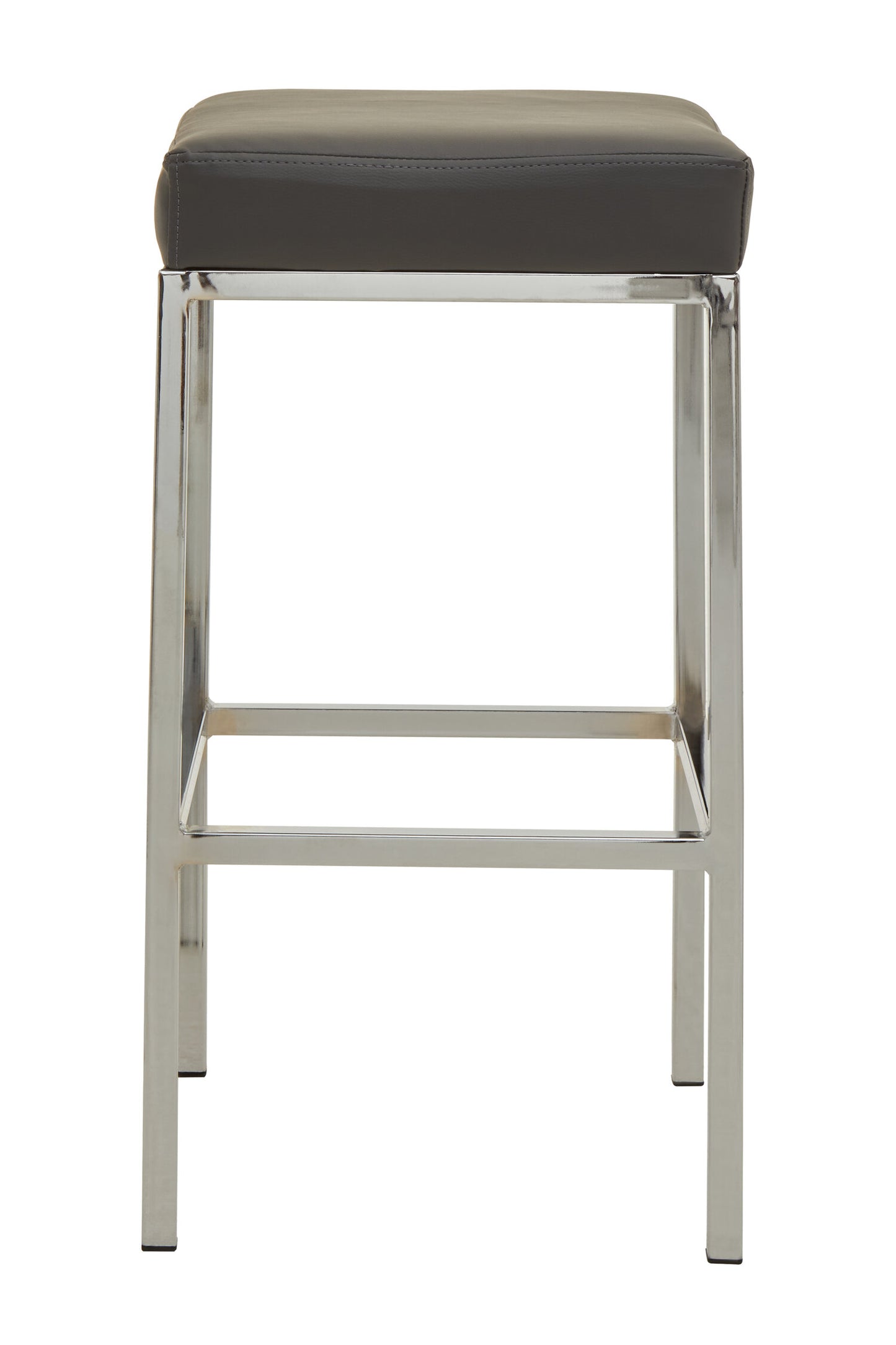 Grosvenor Dark Grey And Chrome Finish Bar Stool