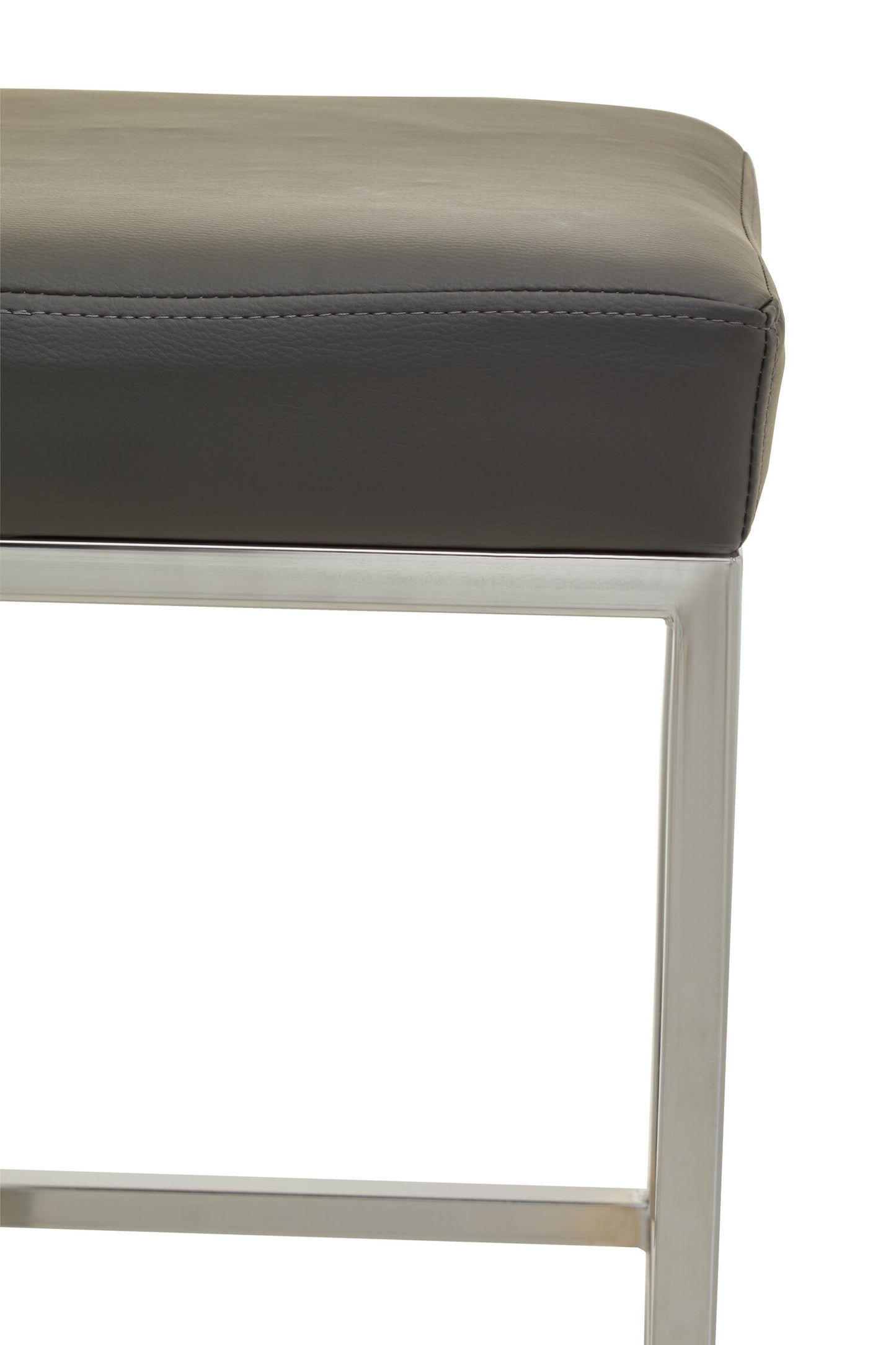 Grosvenor Dark Grey And Chrome Finish Bar Stool