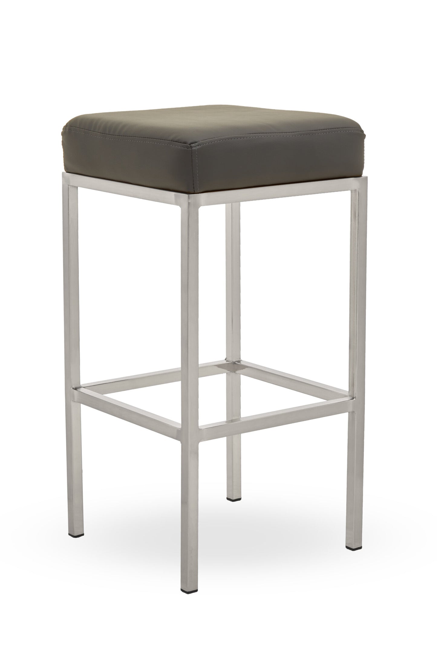 Grosvenor Dark Grey And Chrome Finish Bar Stool