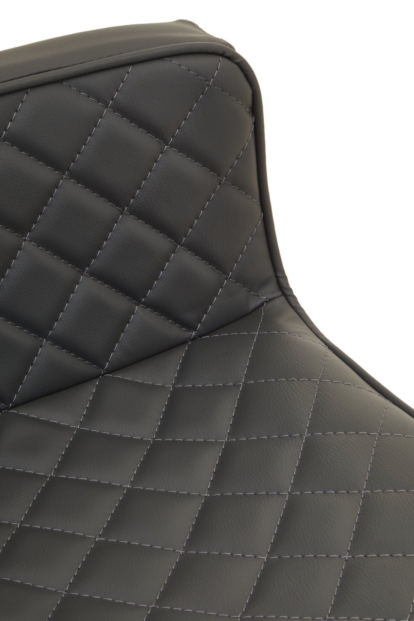 Grosvenor Dark Grey And Gold Square Base Bar Stool