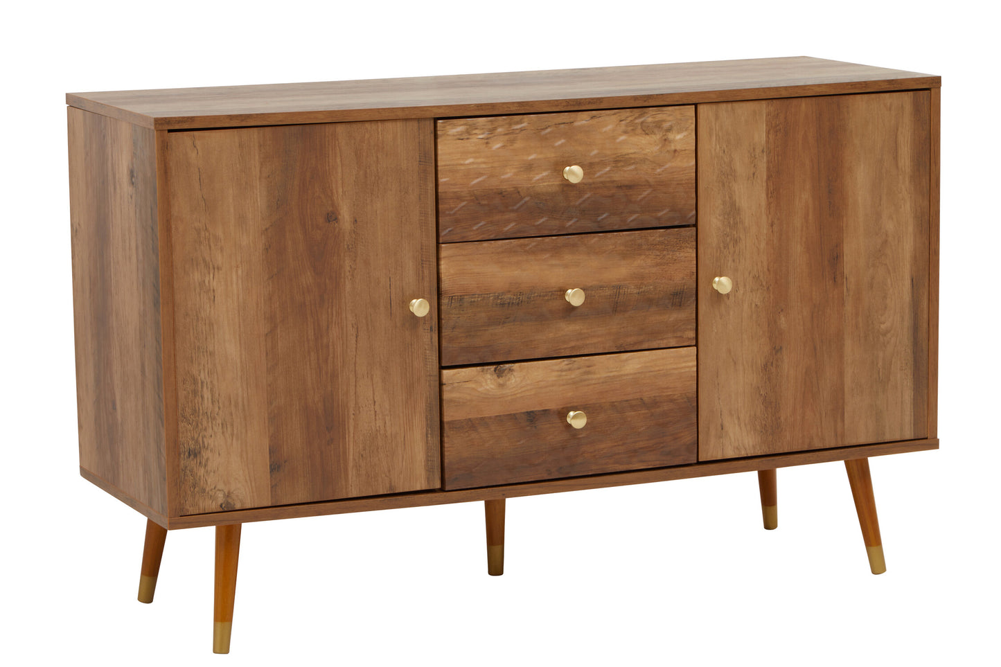 Oscar Wood Veneer Sideboard