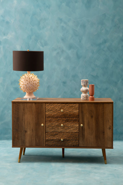 Oscar Wood Veneer Sideboard