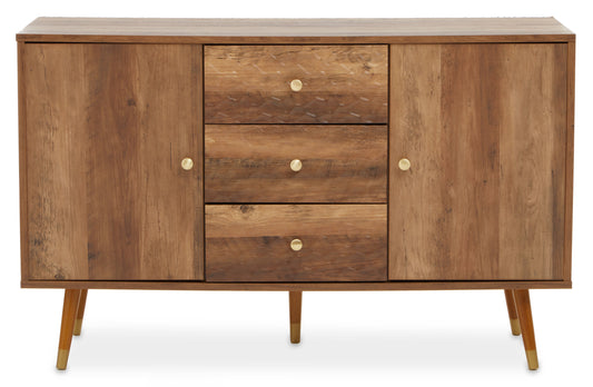 Oscar Wood Veneer Sideboard