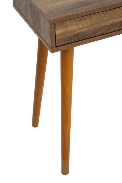 Oscar Wood Veneer Console Table with 2 Drawers