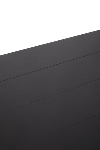 Cambridge 2 Shelf Black Bookcase