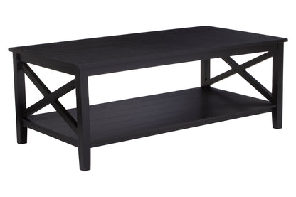 Cambridge Black Wood Coffee Table