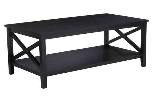 Cambridge Black Wood Coffee Table