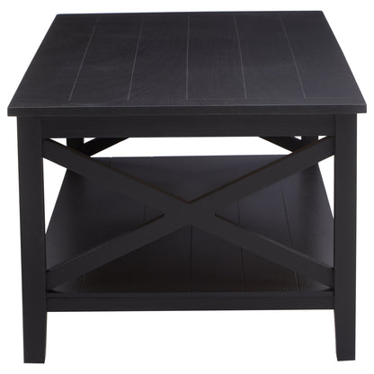 Cambridge Black Wood Coffee Table