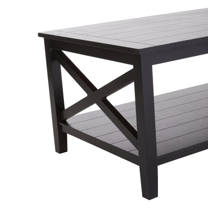 Cambridge Black Wood Coffee Table