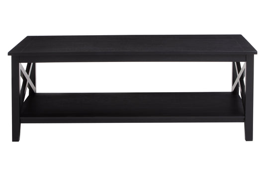 Cambridge Black Wood Coffee Table