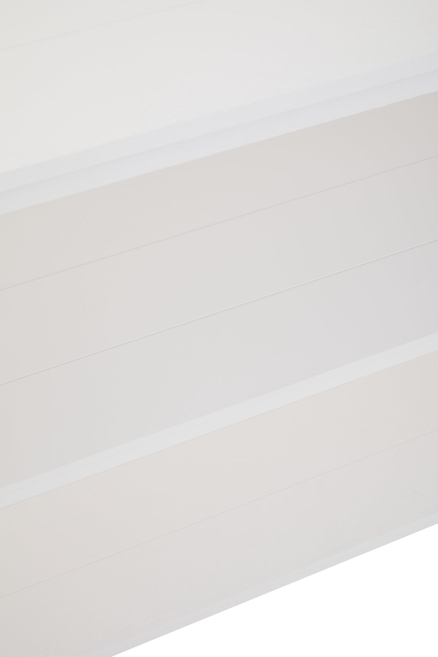 Cambridge 2 Shelf Large White Bookcase