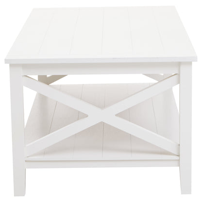 Cambridge White Rectangular Coffee Table