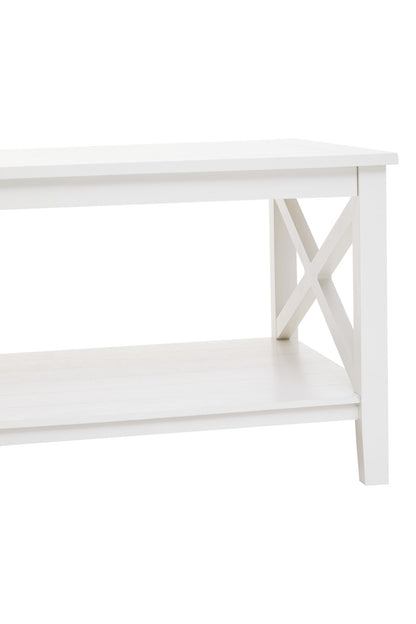 Cambridge White Rectangular Coffee Table