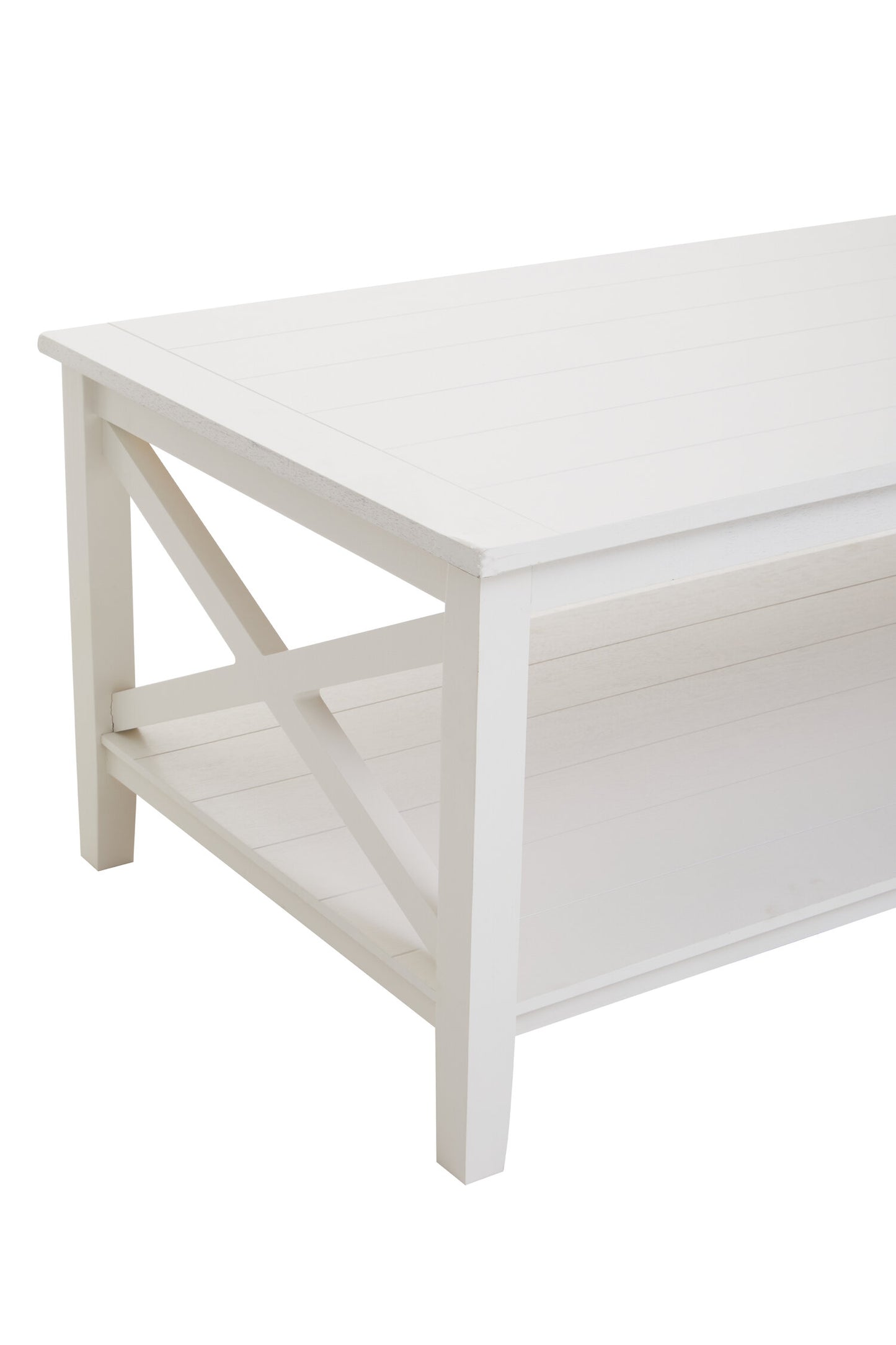 Cambridge White Rectangular Coffee Table