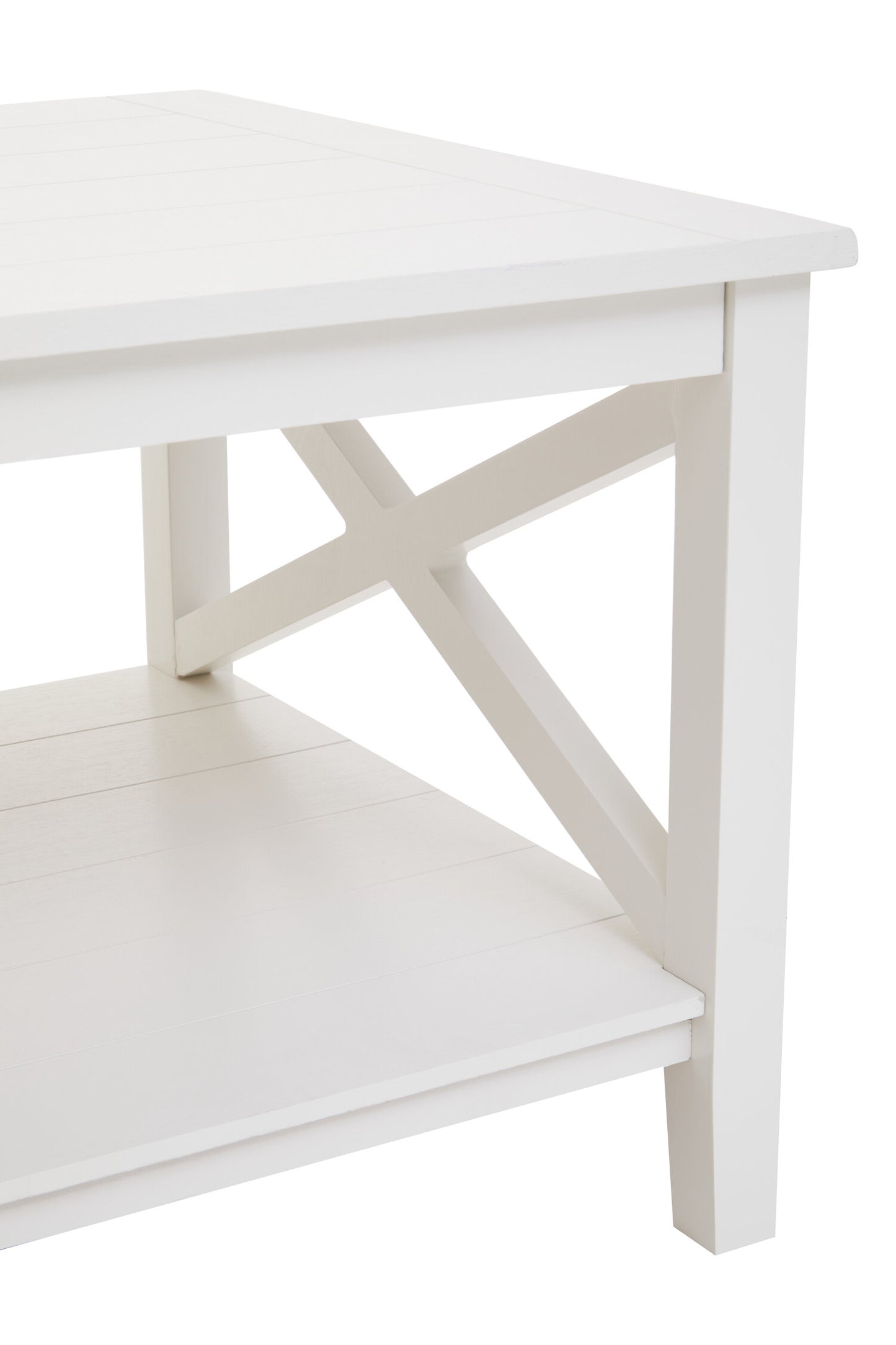 Cambridge White Rectangular Coffee Table