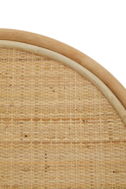 India Natural Rattan Accent Table