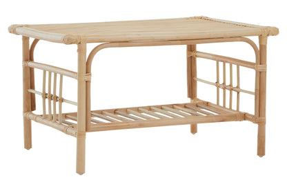 India Natural Rattan Rectangular Coffee Table