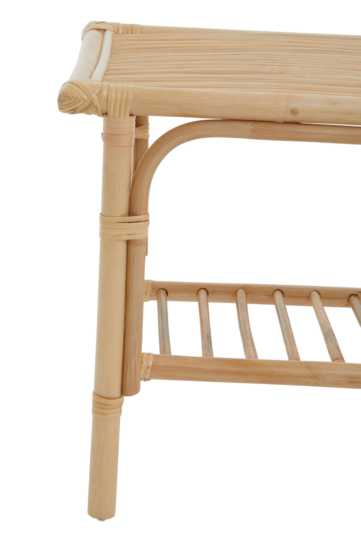 India Natural Rattan Rectangular Coffee Table