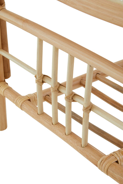 India Natural Rattan Rectangular Coffee Table