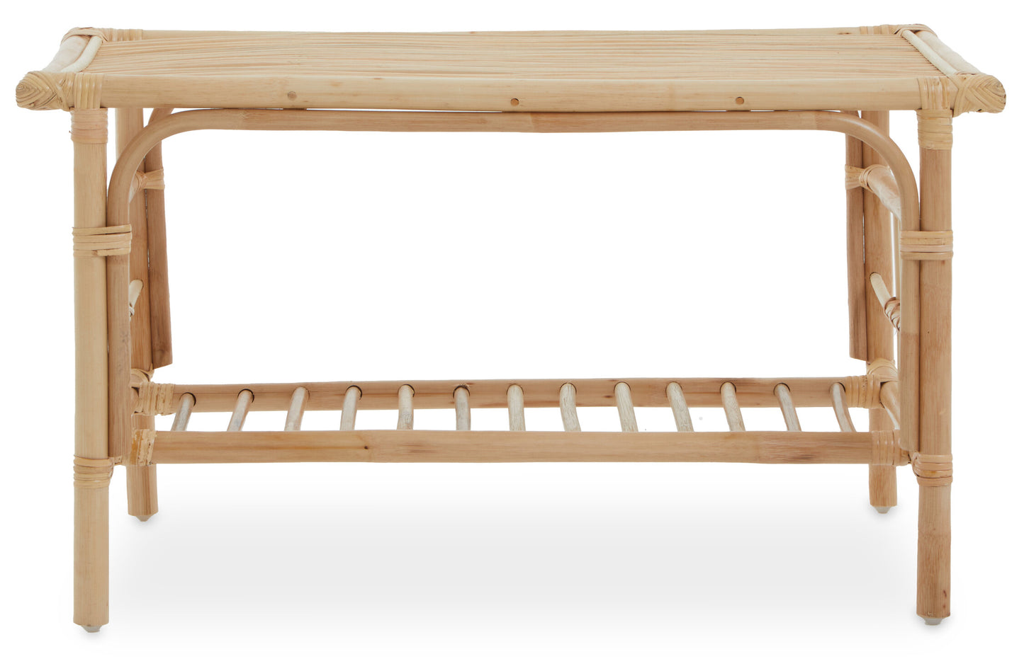 India Natural Rattan Rectangular Coffee Table
