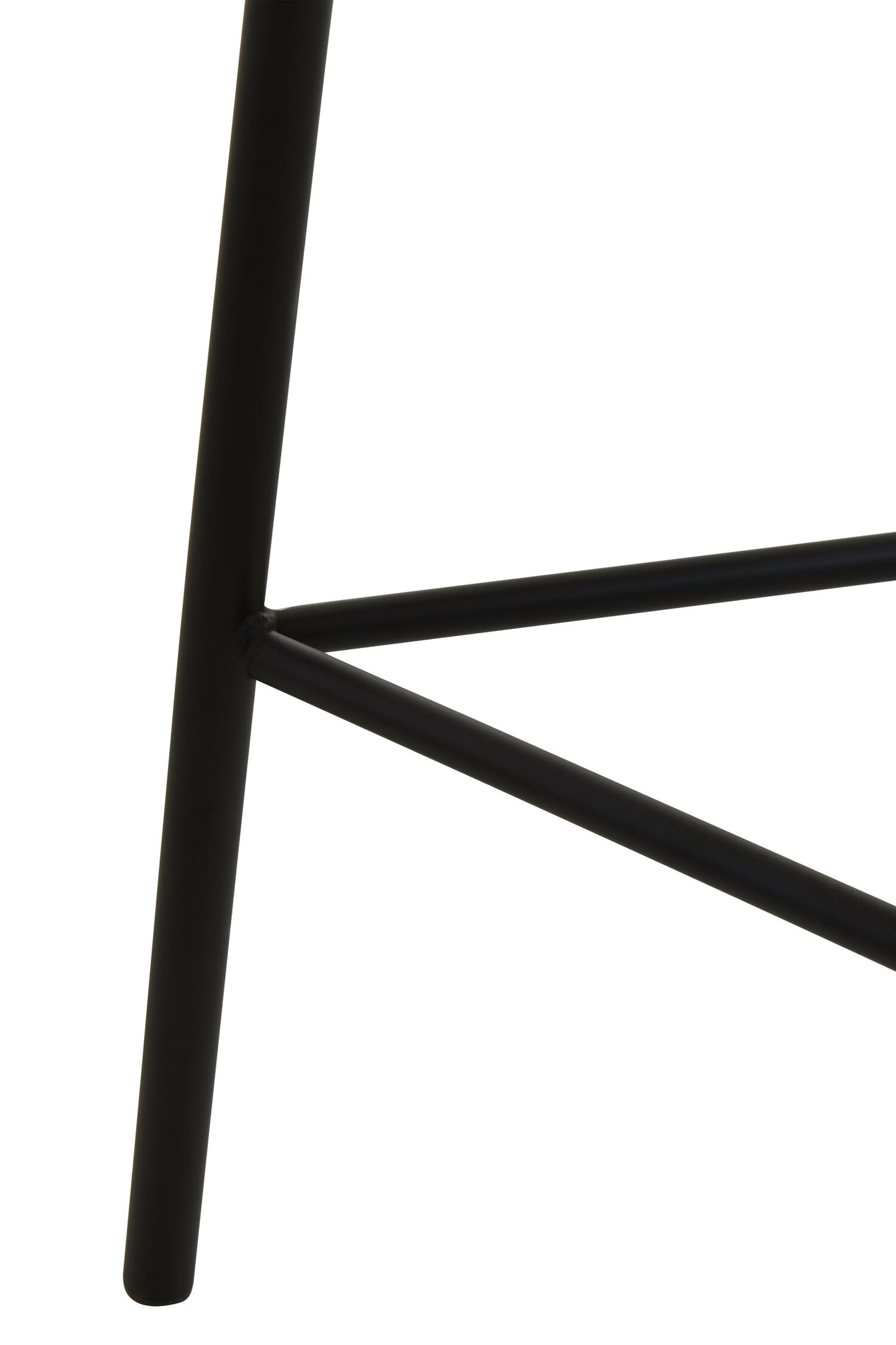 Indy Natural Rattan Industrial Low Seat Bar Stool