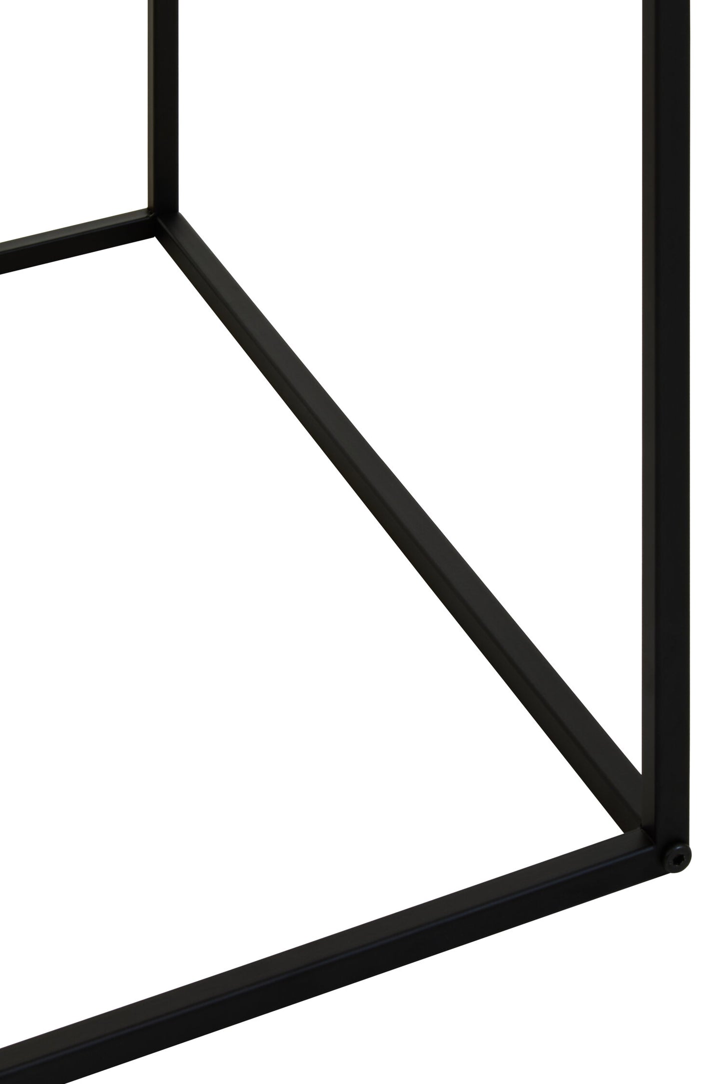 Indy Rattan And Metal Coffee Table