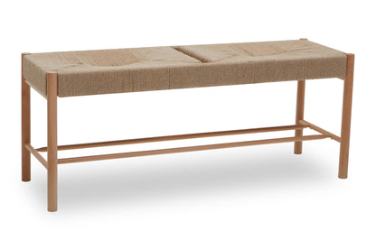 Bali Natural Rope Beechwood Dining Bench