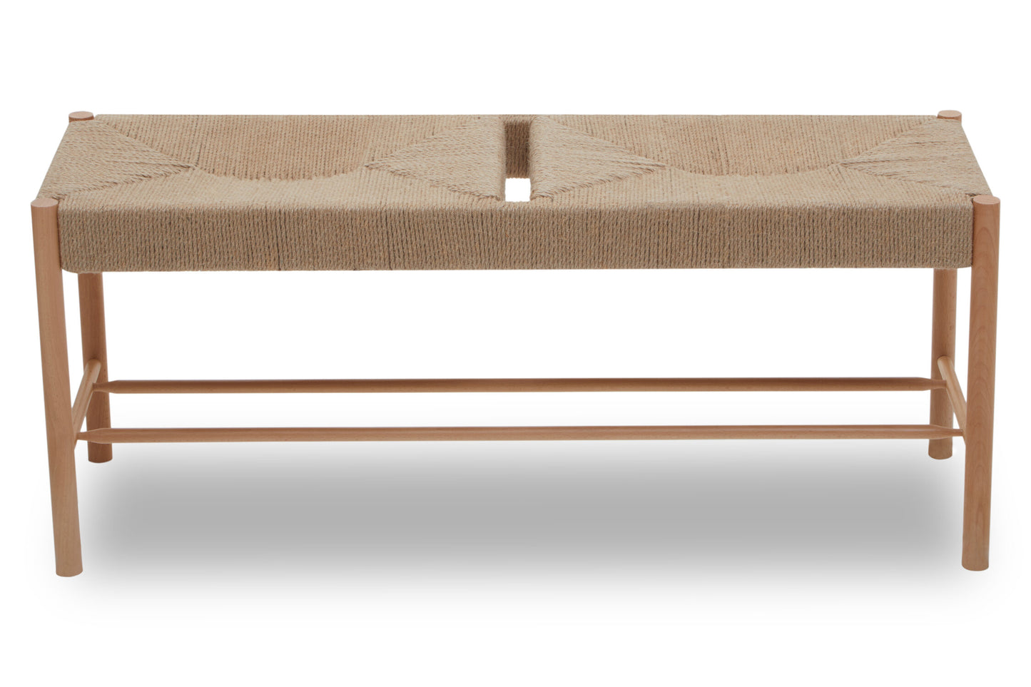 Bali Natural Rope Beechwood Dining Bench