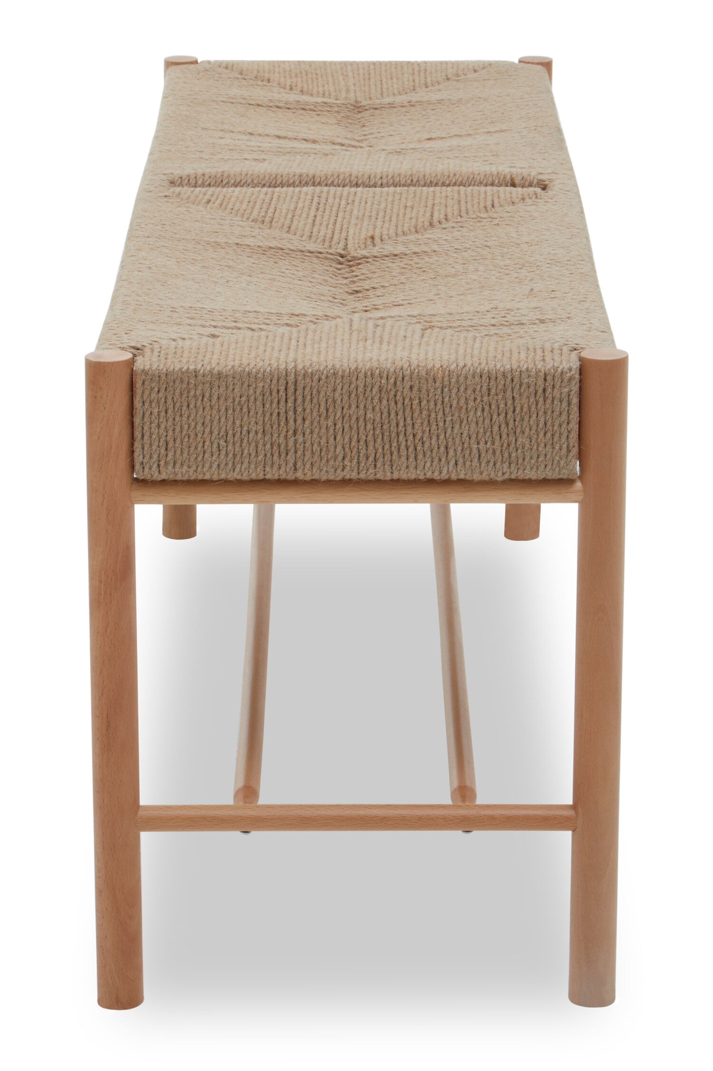 Bali Natural Rope Beechwood Dining Bench
