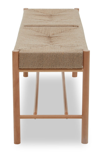 Bali Natural Rope Beechwood Dining Bench