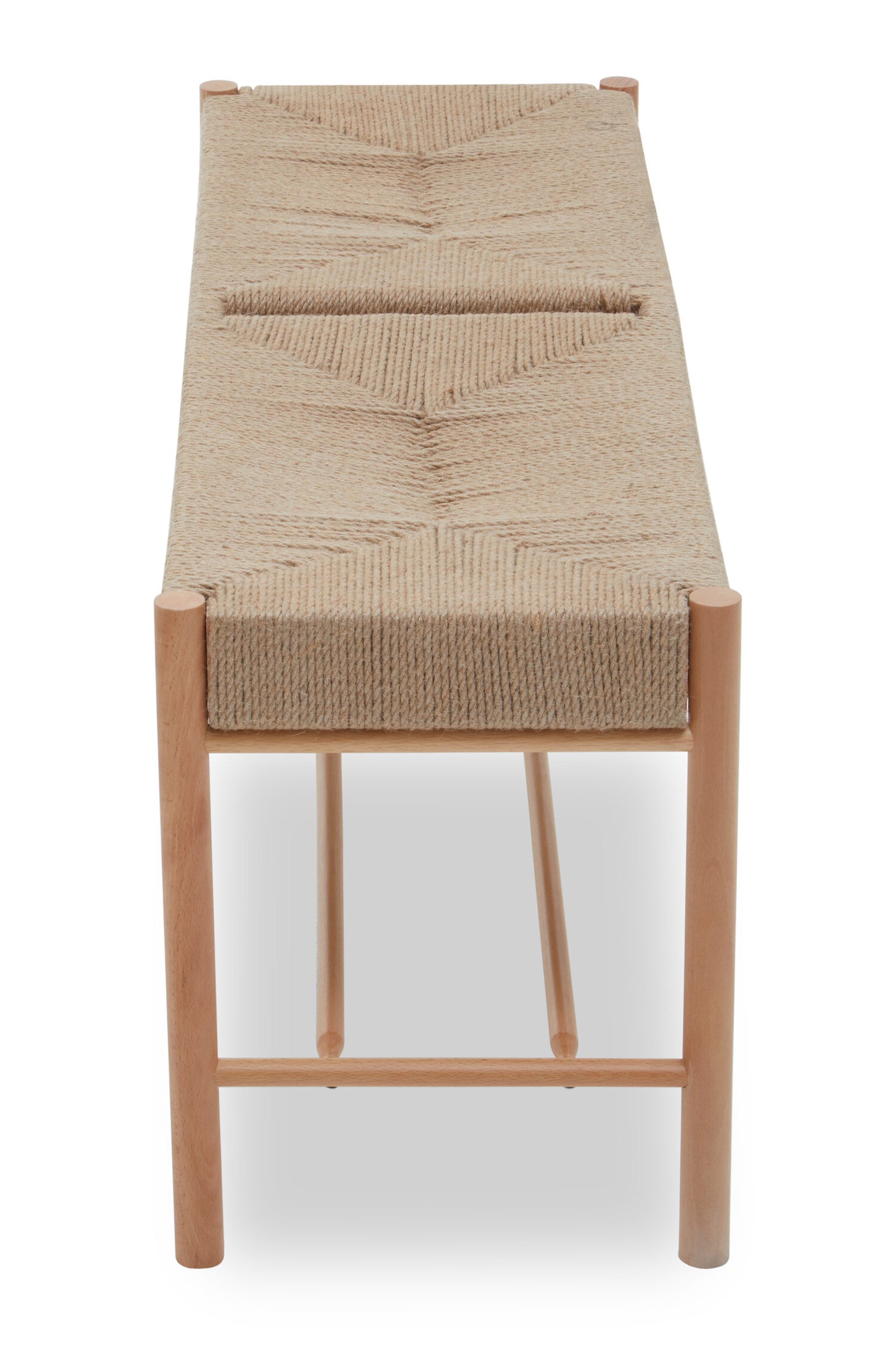Bali Natural Rope Beechwood Dining Bench