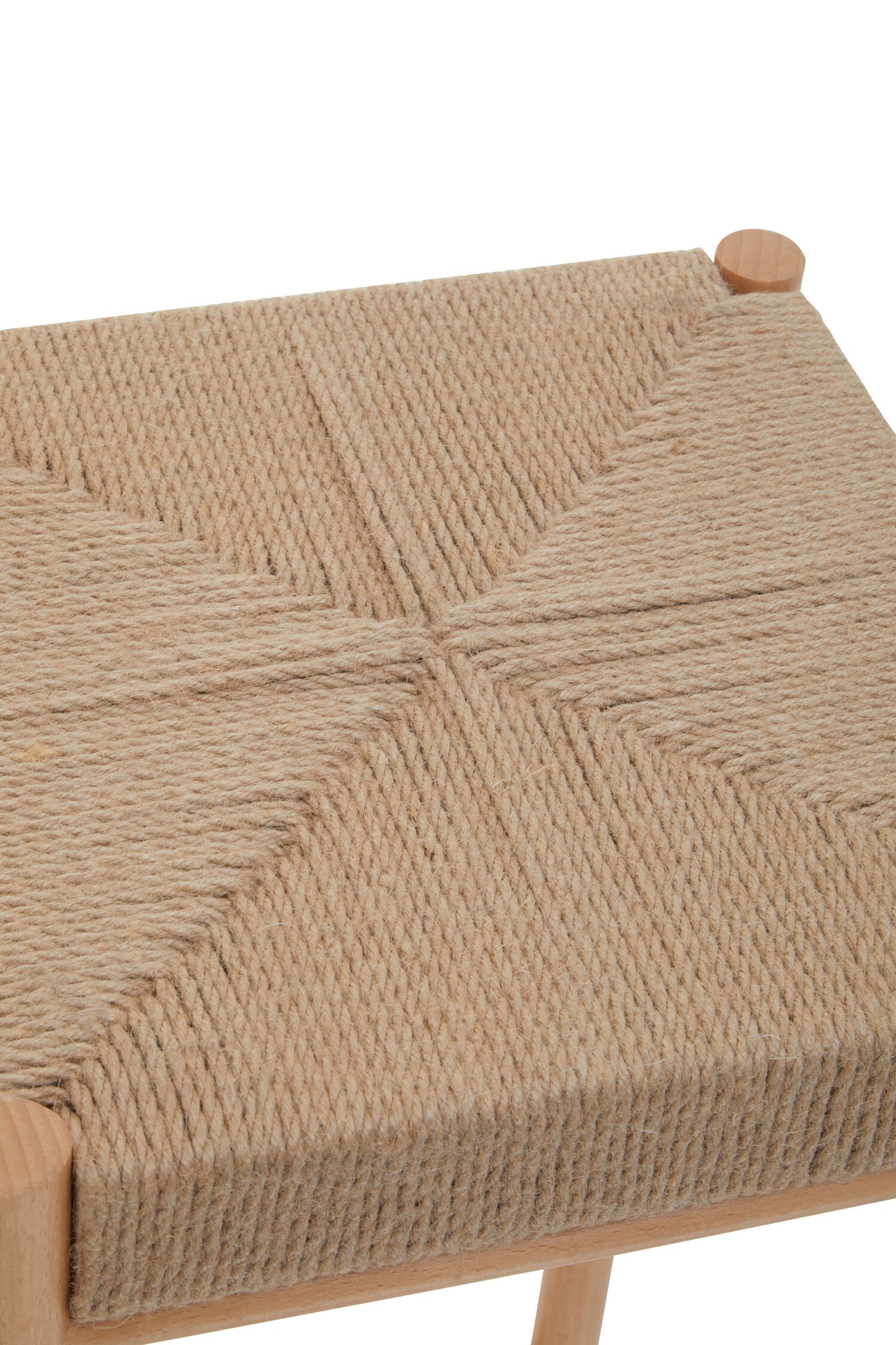 Bali Natural Rope Weave Bar Stool
