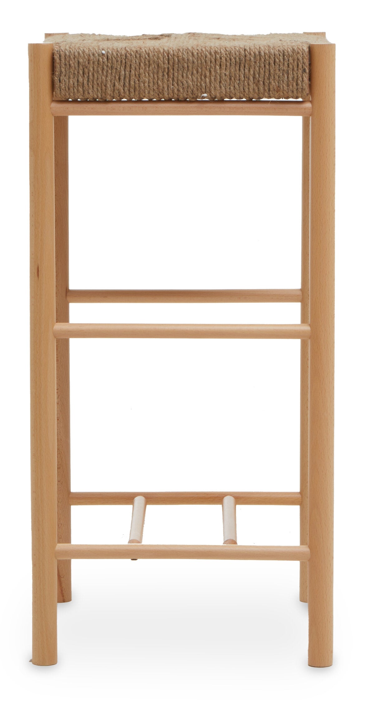 Bali Natural Rope Weave Bar Stool