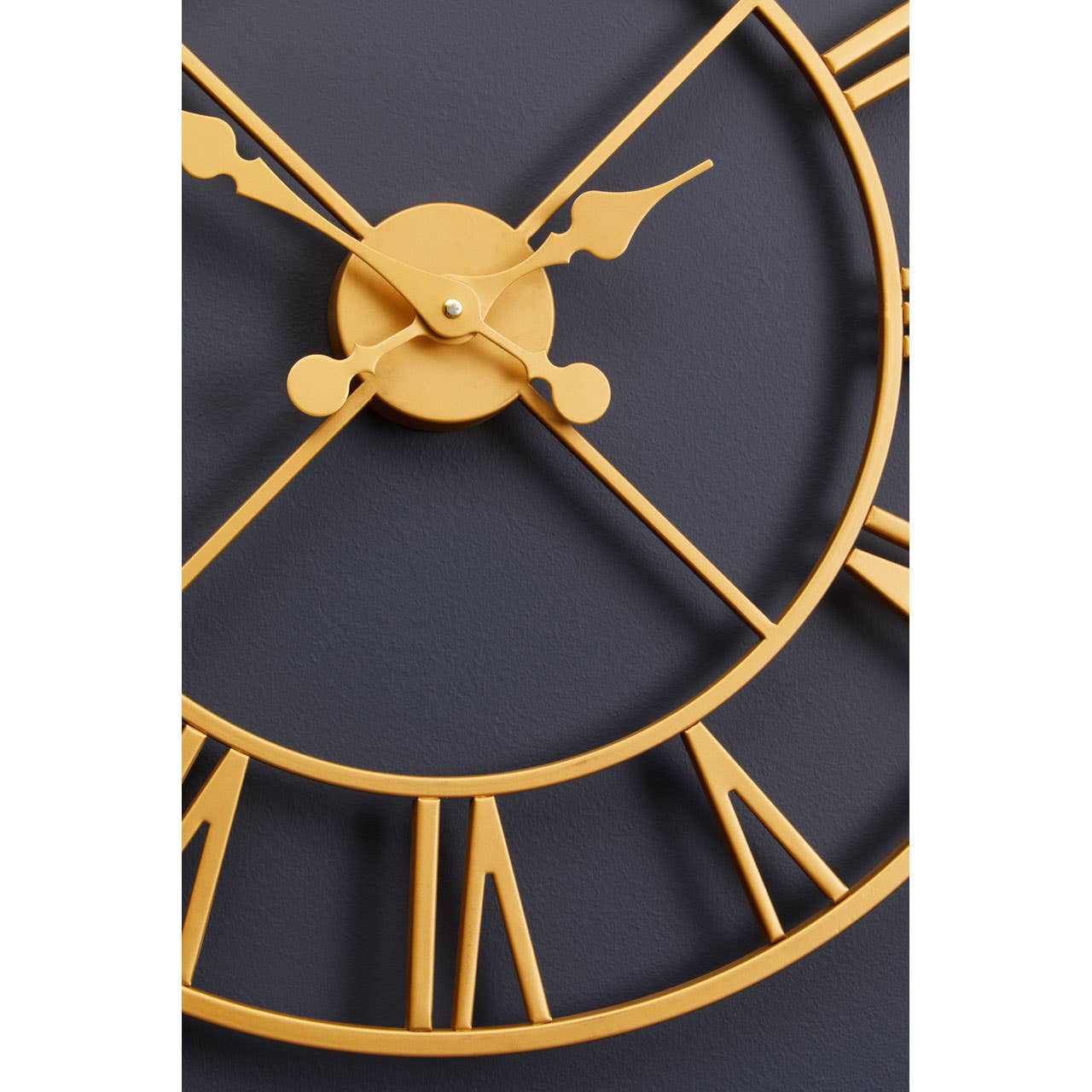 Tempo Luxe Gold Wall Clock