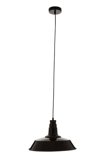 Mustique Industrial Black Pendant Light