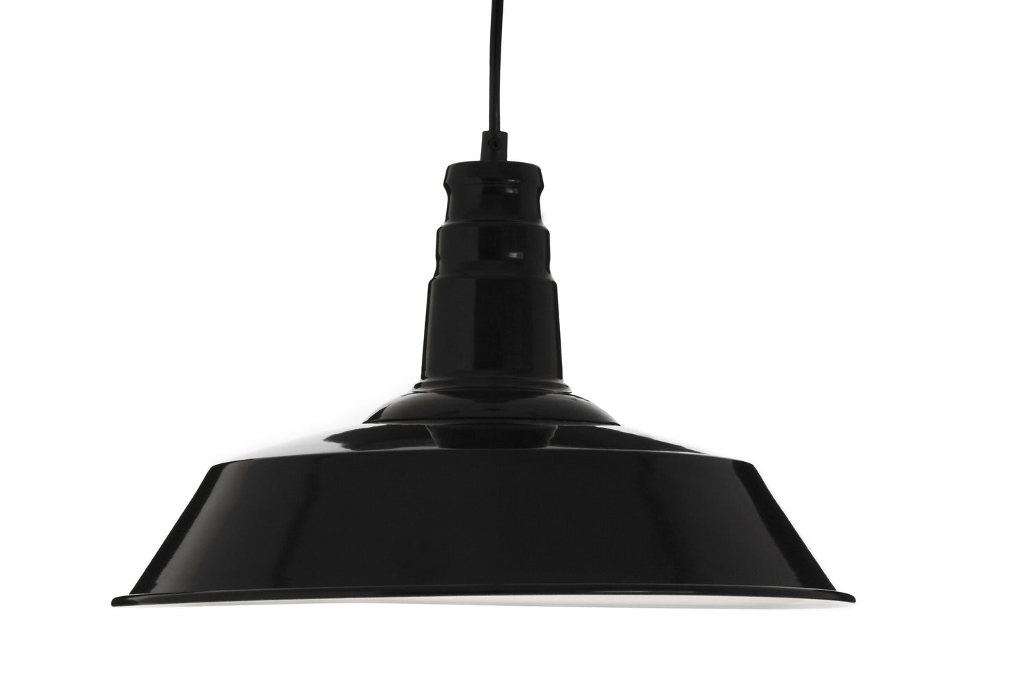 Mustique Industrial Black Pendant Light