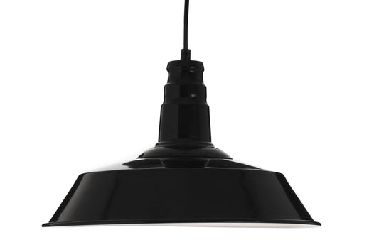Mustique Industrial Black Pendant Light