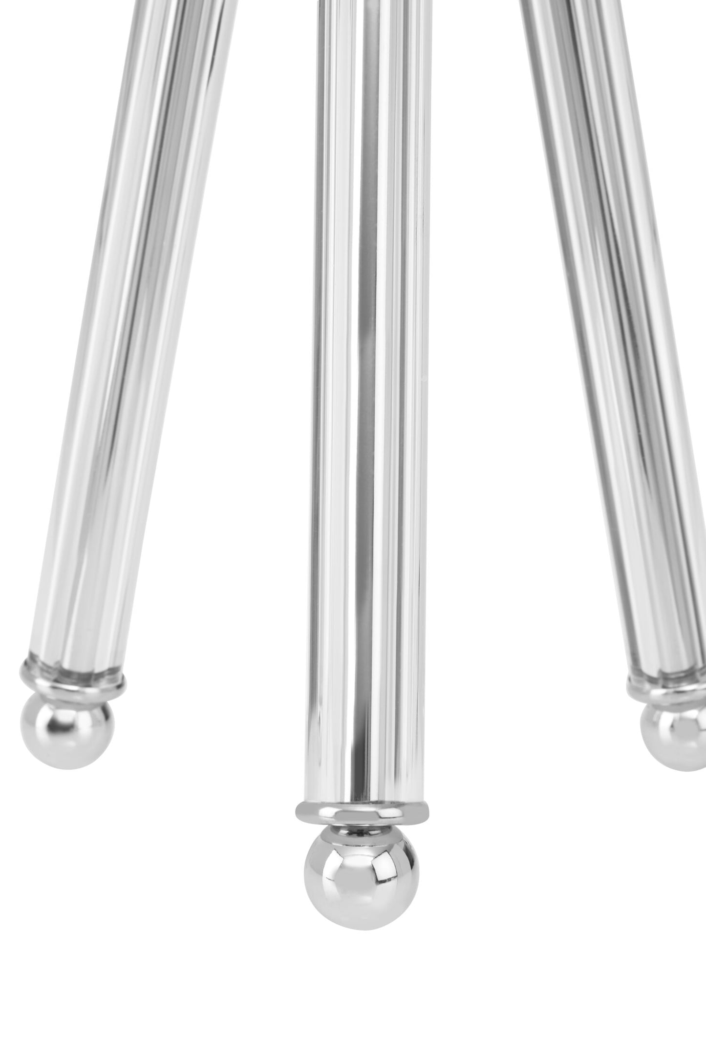 Leon Chrome Crystal Tripod Table Lamp