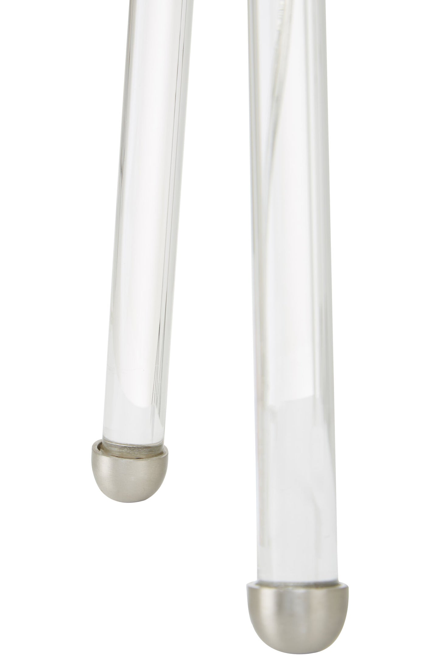 Leon Nickel Crystal Tripod Table Lamp