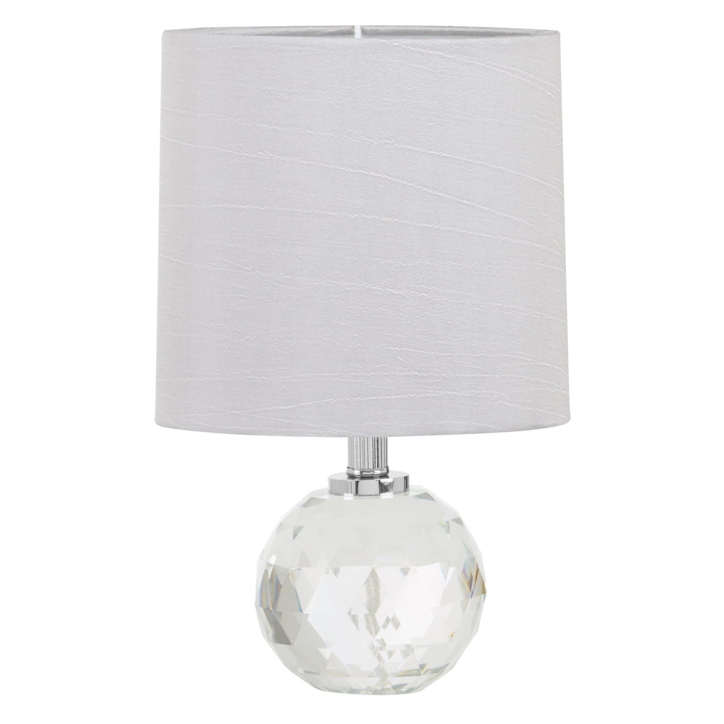 Azure Grey Crystal Luxe Table Lamp | Bali & Blue