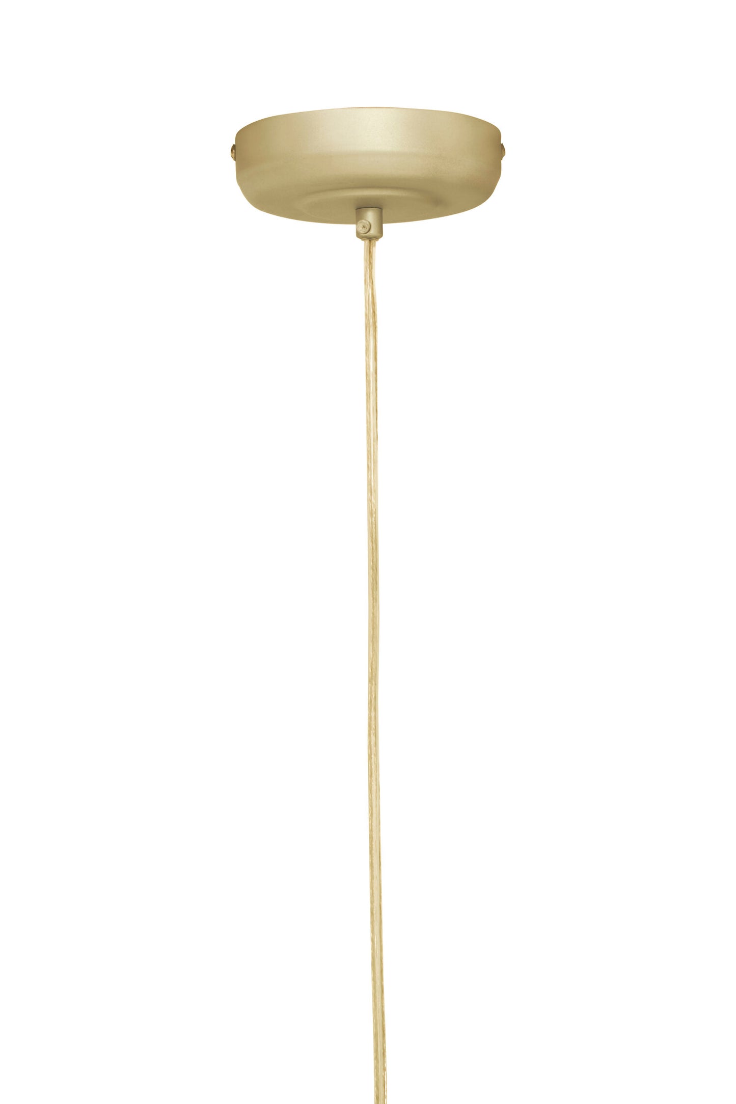 Industrial Gold Iron Pendant Light