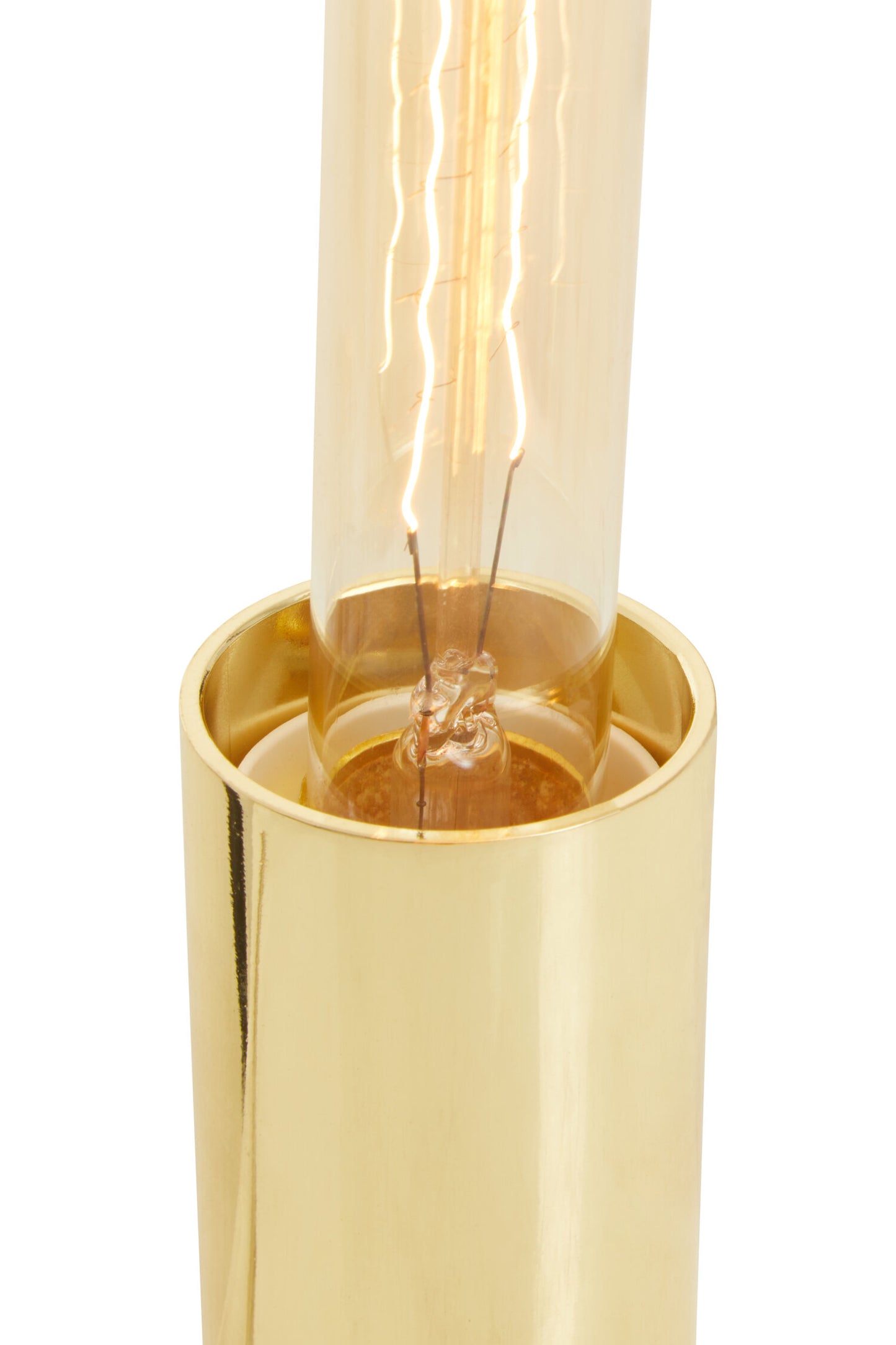 Stockholm Shiny Brass Modern Table Lamp