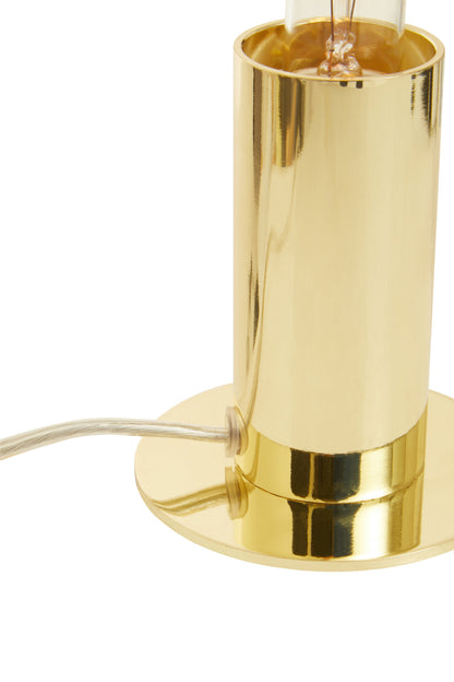 Stockholm Shiny Brass Modern Table Lamp